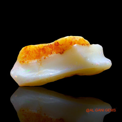 8.00 Cts Natural Australian Fire Opal Loose Gemstone Fancy Rough 20x11x8 mm RE-237