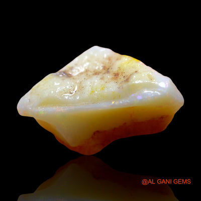 8.00 Cts Natural Australian Fire Opal Loose Gemstone Fancy Rough 20x11x8 mm RE-237