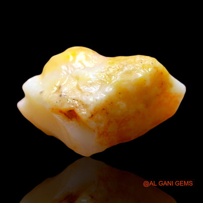 8.00 Cts Natural Australian Fire Opal Loose Gemstone Fancy Rough 20x11x8 mm RE-237