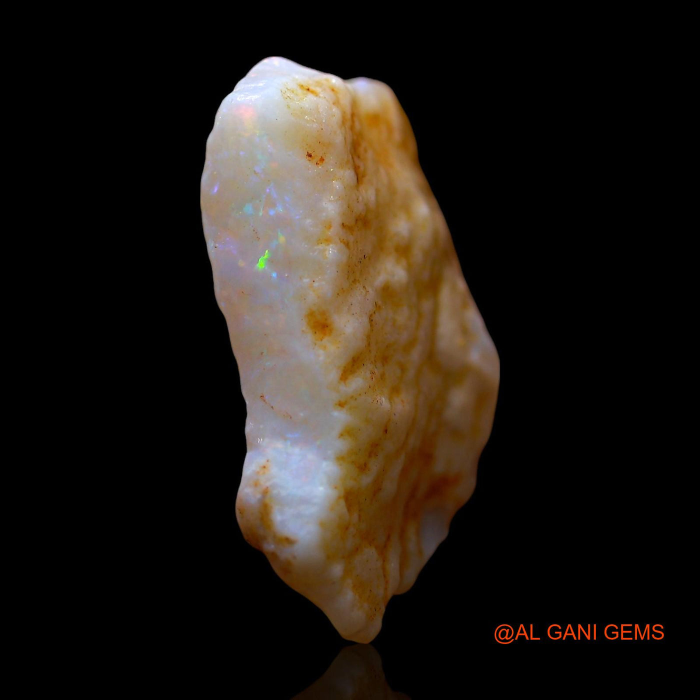 6.00 Cts Unheated Australian Fire Opal Loose Gemstone Fancy Rough Natural 19x13x5 mm RE-238