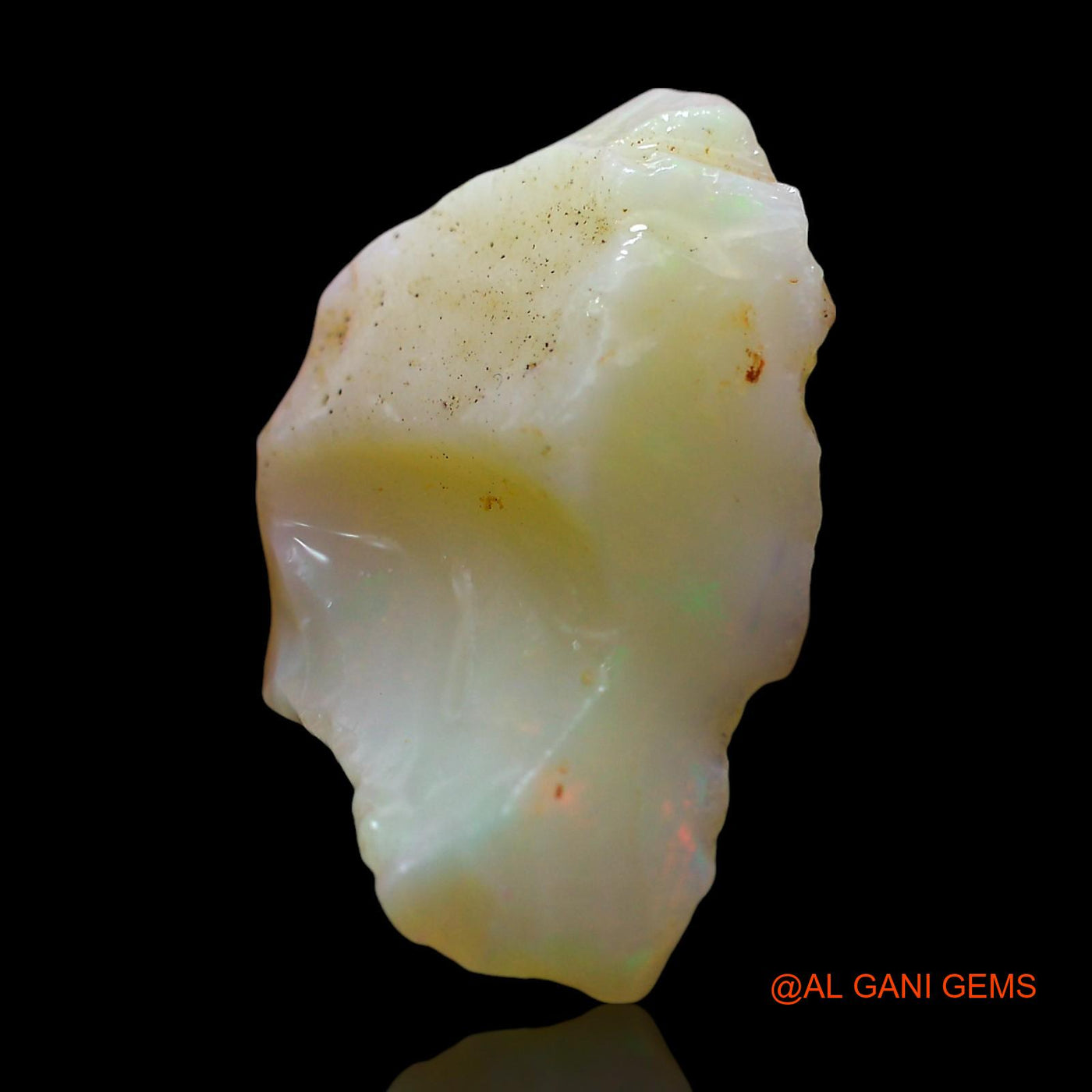 6.00 Cts Natural Australian Fire Opal Loose Gemstone Fancy Rough 19x12x6 mm RE-240