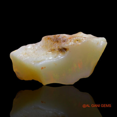 6.00 Cts Natural Australian Fire Opal Loose Gemstone Fancy Rough 19x12x6 mm RE-240