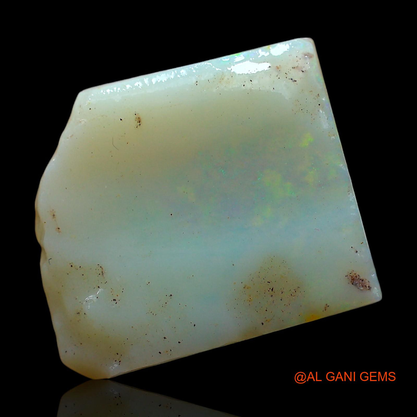6.00 Cts Unheated Australian Fire Opal Loose Gemstone Fancy Rough Natural 15x13x3 mm RE-242