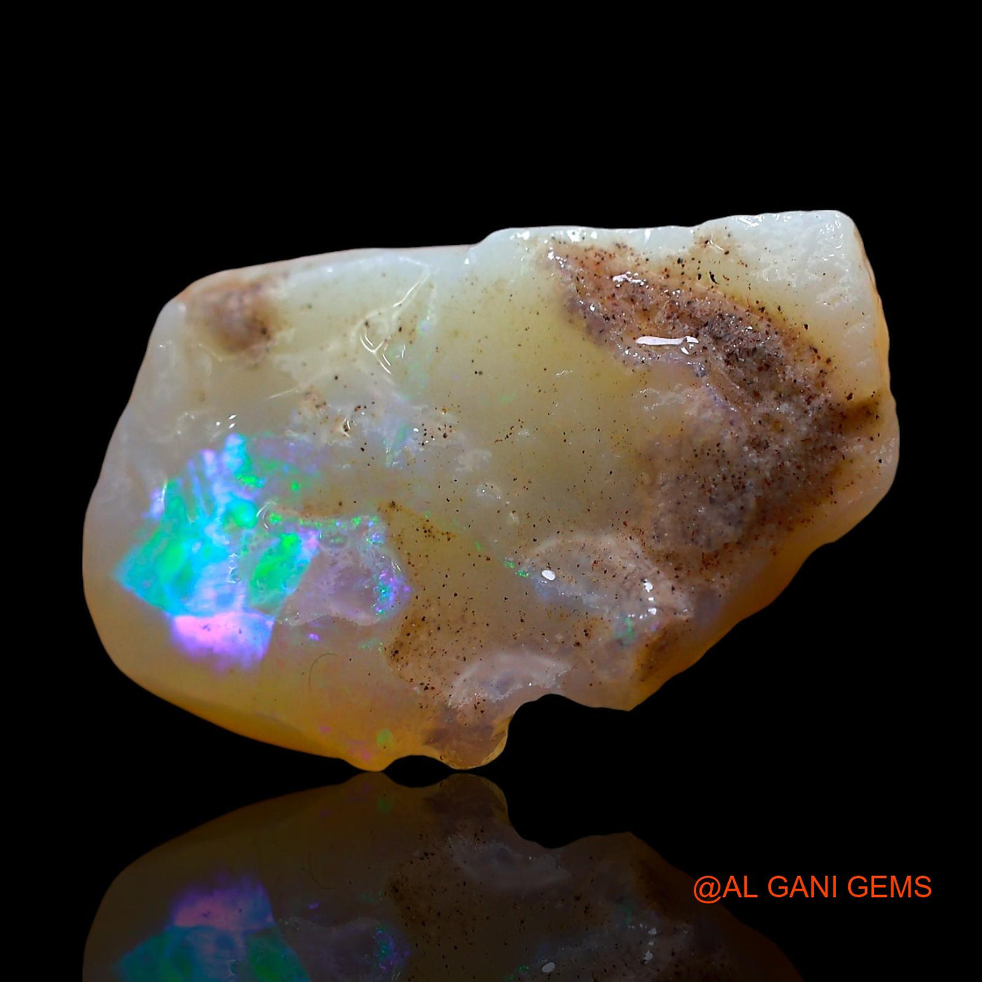 5.00 Cts Natural Australian Fire Opal Loose Gemstone Fancy Rough 17x11x6 mm RE-245