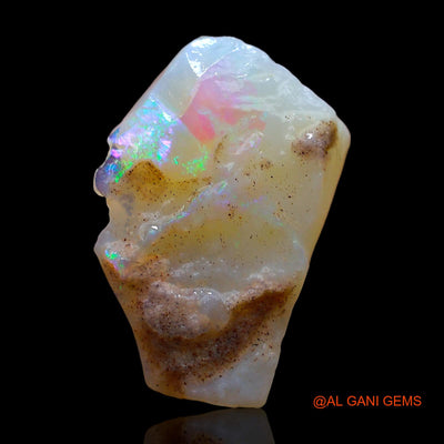 5.00 Cts Natural Australian Fire Opal Loose Gemstone Fancy Rough 17x11x6 mm RE-245