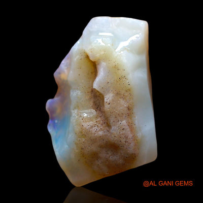 5.00 Cts Natural Australian Fire Opal Loose Gemstone Fancy Rough 17x11x6 mm RE-245