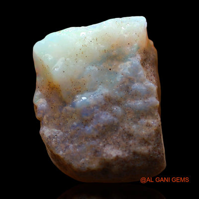 Natural Fire Opal Gemstone 9.00 Cts Loose Fancy Rough From Australia 16x12x7 mm RE-246