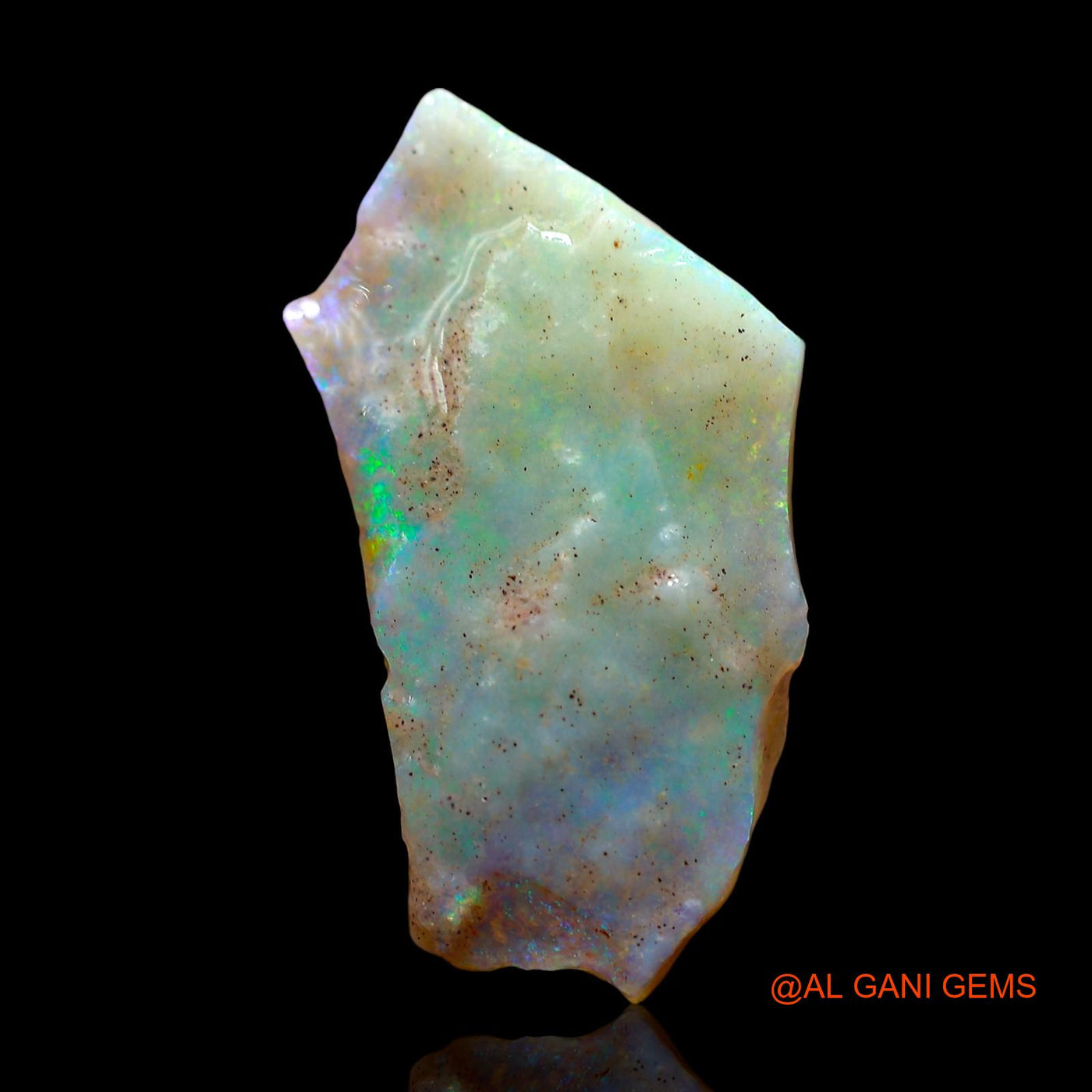 4.00 Cts Natural Australian Fire Opal Loose Gemstone Fancy Rough 21x11x3 mm RE-248