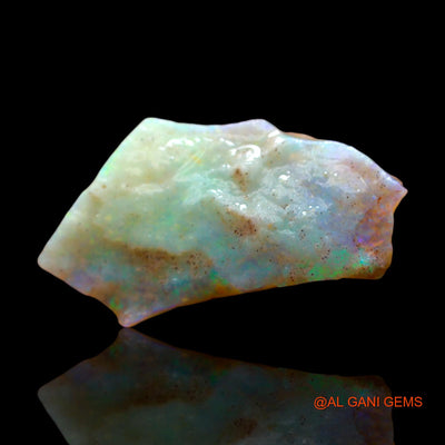 4.00 Cts Natural Australian Fire Opal Loose Gemstone Fancy Rough 21x11x3 mm RE-248
