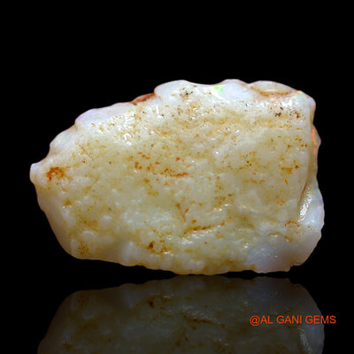 Natural Untreated Fire Opal Loose Gemstone Fancy Rough From Australia 5.00 Cts 17x11x5 mm RE-249