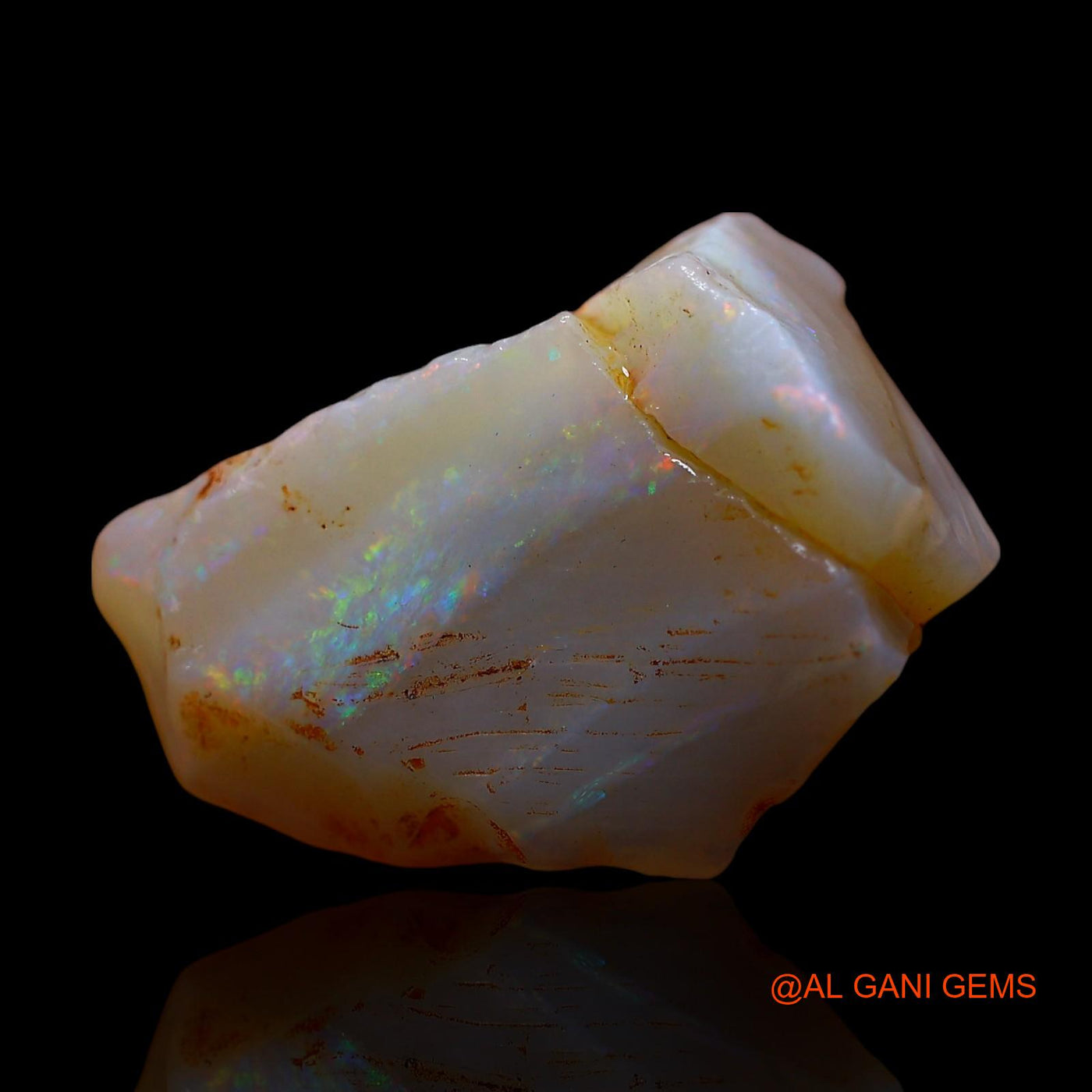 10.00 Cts Natural Australian Fire Opal Fancy Rough Loose Gemstone For Jewelry 18x15x8 mm RE-24