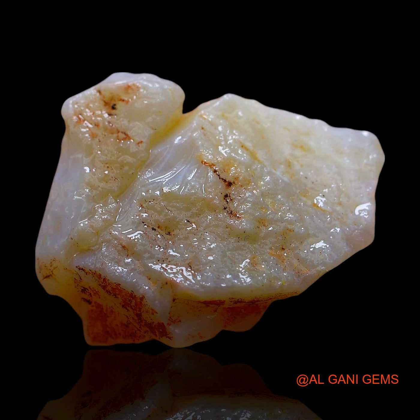 10.00 Cts Natural Australian Fire Opal Fancy Rough Loose Gemstone For Jewelry 18x15x8 mm RE-24