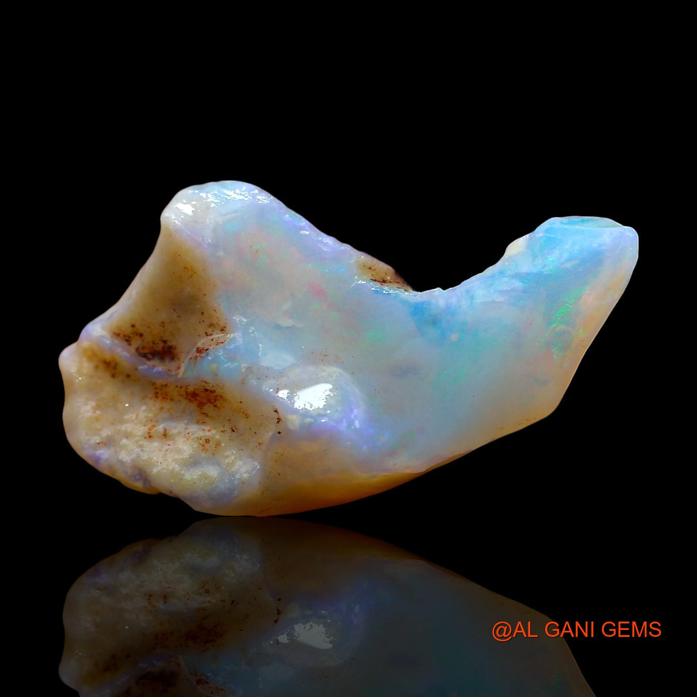 6.00 Cts Natural Australian Fire Opal Fancy Rough Loose Gemstone For Jewelry 21x11x8 mm RE-251