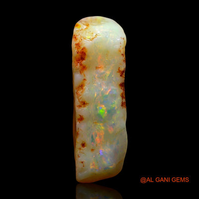 Natural Untreated Fire Opal Loose Gemstone Fancy Rough From Australia 5.00 Cts 20x6x6 mm RE-255