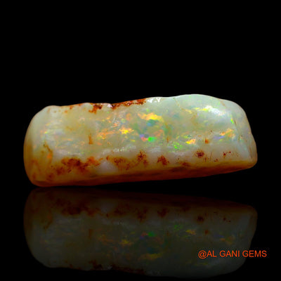 Natural Untreated Fire Opal Loose Gemstone Fancy Rough From Australia 5.00 Cts 20x6x6 mm RE-255