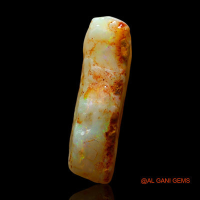 Natural Untreated Fire Opal Loose Gemstone Fancy Rough From Australia 5.00 Cts 20x6x6 mm RE-255