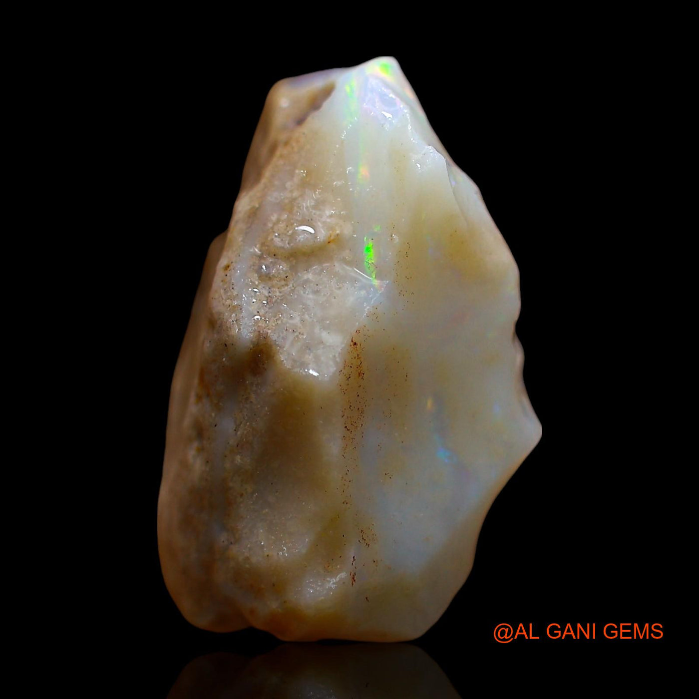 11.00 Cts Unheated Australian Fire Opal Loose Gemstone Fancy Rough Natural 17x13x10 mm RE-258