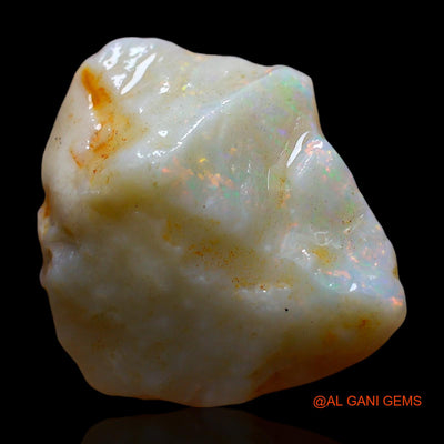 10.00 Cts Natural Australian Fire Opal Fancy Rough Loose Gemstone For Jewelry 17x17x7 mm RE-25