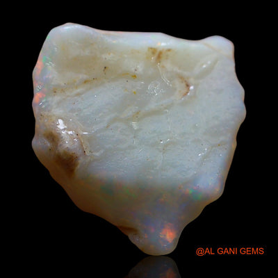 Natural Untreated Fire Opal Loose Gemstone Fancy Rough From Australia 6.00 Cts 17x16x6 mm RE-261
