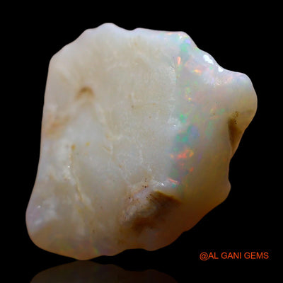 Natural Untreated Fire Opal Loose Gemstone Fancy Rough From Australia 6.00 Cts 17x16x6 mm RE-261