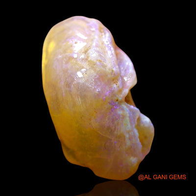 4.00 Cts Natural Australian Fire Opal Loose Gemstone Fancy Rough 19x10x5 mm RE-263