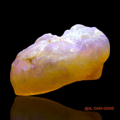 4.00 Cts Natural Australian Fire Opal Loose Gemstone Fancy Rough 19x10x5 mm RE-263