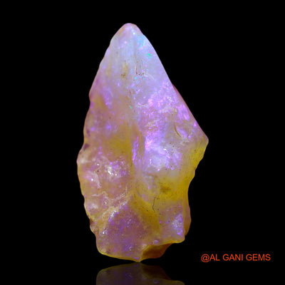 Natural Untreated Fire Opal Loose Gemstone Fancy Rough From Australia 3.00 Cts 19x11x5 mm RE-264