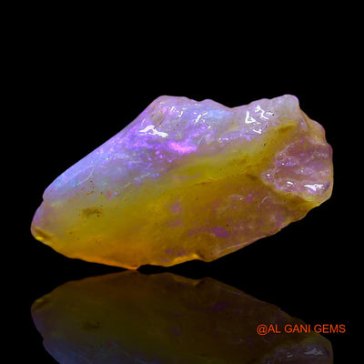 Natural Untreated Fire Opal Loose Gemstone Fancy Rough From Australia 3.00 Cts 19x11x5 mm RE-264