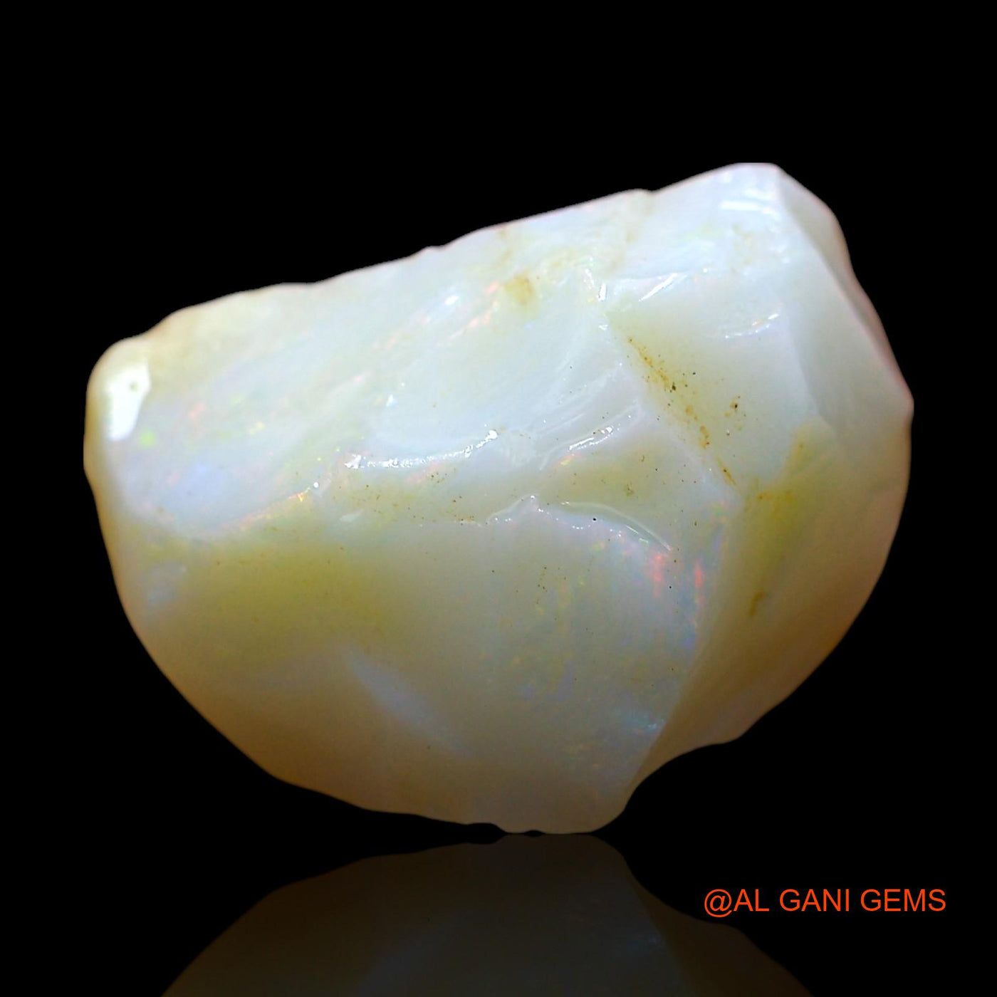 9.00 Cts Natural Australian Fire Opal Loose Gemstone Fancy Rough 15x11x10 mm RE-265