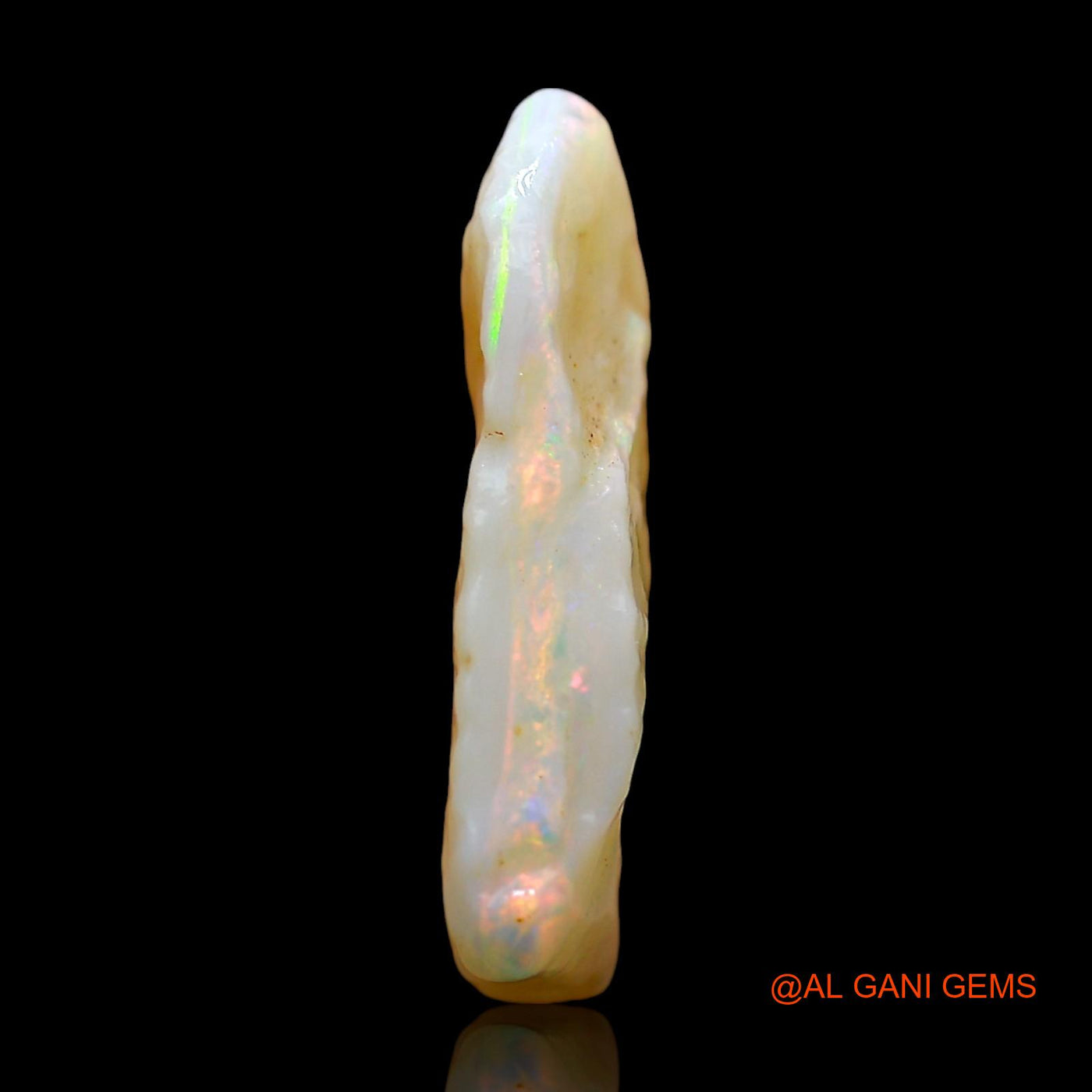 4.00 Cts Unheated Australian Fire Opal Loose Gemstone Fancy Rough Natural 18x11x3 mm RE-266