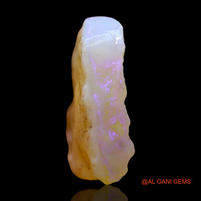 Natural Fire Opal Gemstone 4.00 Cts Loose Fancy Rough From Australia 16x13x3 mm RE-268