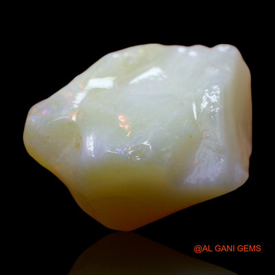 Natural Untreated Fire Opal Loose Gemstone Fancy Rough From Australia 8.00 Cts 14x11x8 mm RE-272