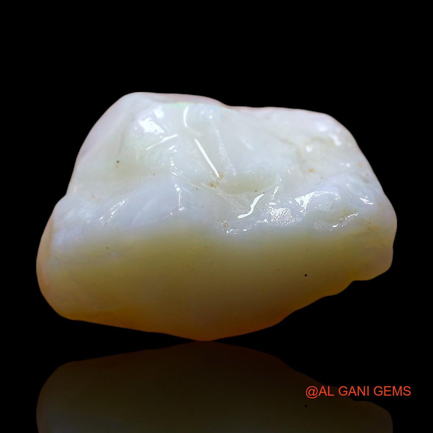Natural Untreated Fire Opal Loose Gemstone Fancy Rough From Australia 8.00 Cts 14x11x8 mm RE-272