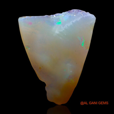 Natural Untreated Fire Opal Loose Gemstone Fancy Rough From Australia 5.00 Cts 15x12x7 mm RE-275