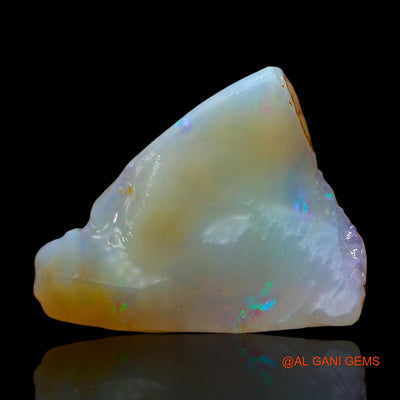 Natural Untreated Fire Opal Loose Gemstone Fancy Rough From Australia 5.00 Cts 15x12x7 mm RE-275