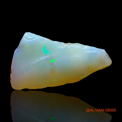 Natural Untreated Fire Opal Loose Gemstone Fancy Rough From Australia 5.00 Cts 15x12x7 mm RE-275