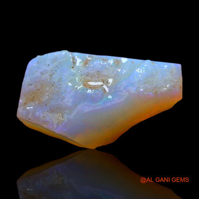 Natural Fire Opal Gemstone 4.00 Cts Loose Fancy Rough From Australia 17x10x4 mm RE-276
