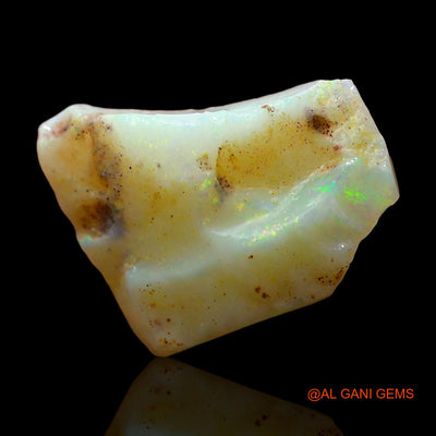 4.00 Cts Natural Australian Fire Opal Loose Gemstone Fancy Rough 16x13x4 mm RE-277