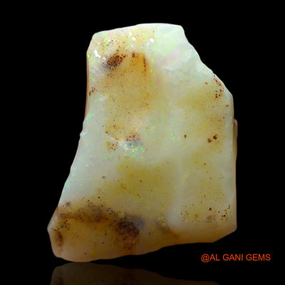 4.00 Cts Natural Australian Fire Opal Loose Gemstone Fancy Rough 16x13x4 mm RE-277