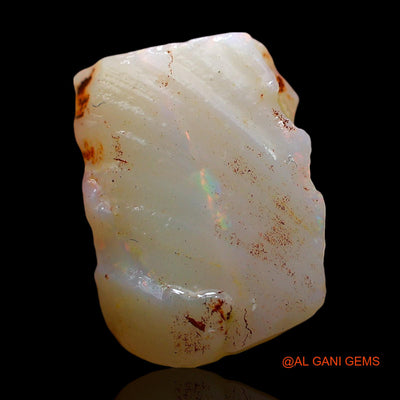 Natural Fire Opal Gemstone 5.00 Cts Loose Fancy Rough From Australia 14x11x5 mm RE-278