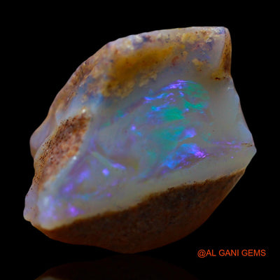 Natural Untreated Fire Opal Loose Gemstone Fancy Rough From Australia 8.00 Cts 16x14x10 mm RE-280