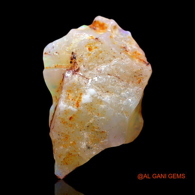 Natural Untreated Fire Opal Loose Gemstone Fancy Rough From Australia 6.00 Cts 19x12x6 mm RE-281