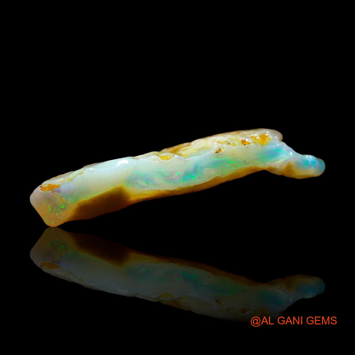 5.00 Cts Natural Australian Fire Opal Fancy Rough Loose Gemstone For Jewelry 23x11x4 mm RE-28