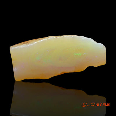 Natural Untreated Fire Opal Loose Gemstone Fancy Rough From Australia 5.00 Cts 15x8x6 mm RE-291