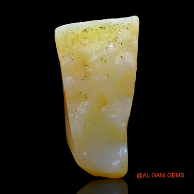Natural Untreated Fire Opal Loose Gemstone Fancy Rough From Australia 5.00 Cts 15x8x6 mm RE-291