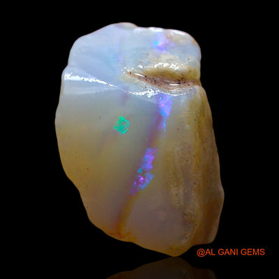 Natural Untreated Fire Opal Loose Gemstone Fancy Rough From Australia 6.00 Cts 13x12x7 mm RE-295