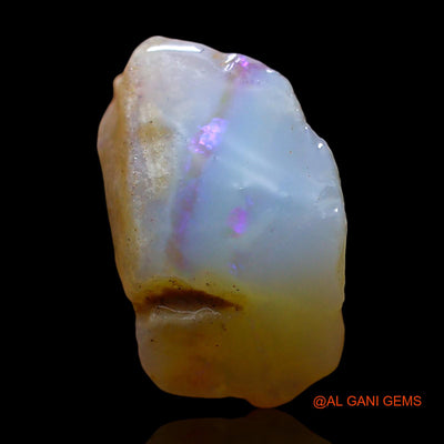 Natural Untreated Fire Opal Loose Gemstone Fancy Rough From Australia 6.00 Cts 13x12x7 mm RE-295