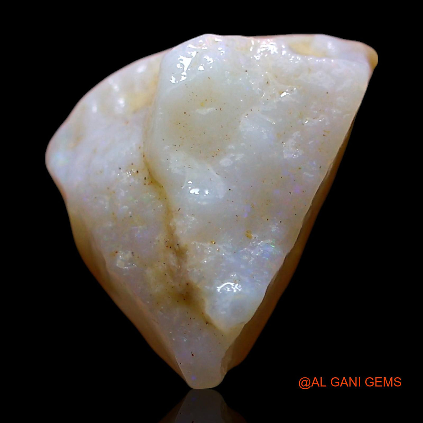 5.00 Cts Natural Australian Fire Opal Loose Gemstone Fancy Rough 14x9x7 mm RE-298