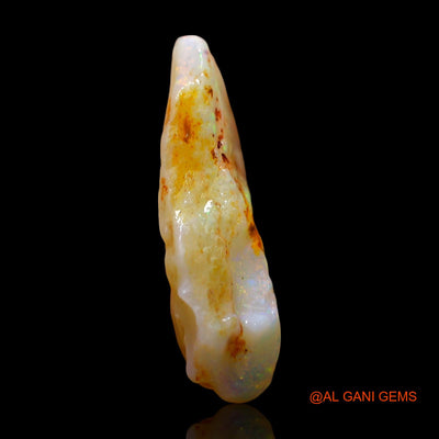 Natural Fire Opal Gemstone 6.00 Cts Loose Fancy Rough From Australia 23x10x6 mm RE-29