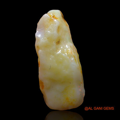 Natural Fire Opal Gemstone 6.00 Cts Loose Fancy Rough From Australia 23x10x6 mm RE-29